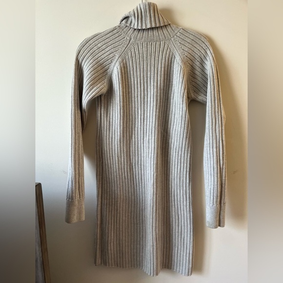 Wilfred Free Aritzia Bianca Dress - Merino Wool Turtleneck Sweater Dress - Picture 12 of 13